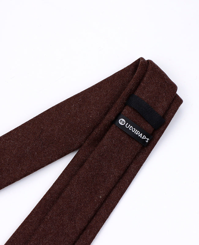 Corbata Rojo n°3 Hombre en Lana | Claude - Unipap's