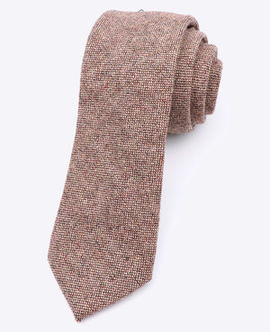 Corbata Rojo n°5 Hombre en Lana | Claude - Unipap's