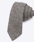 Corbata Tartán Gris n°2 Hombre en Lana | Norbert - Unipap's