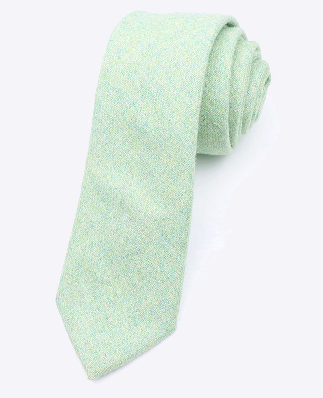 Corbata Verde n°1 Hombre en Lana | Claude - Unipap's