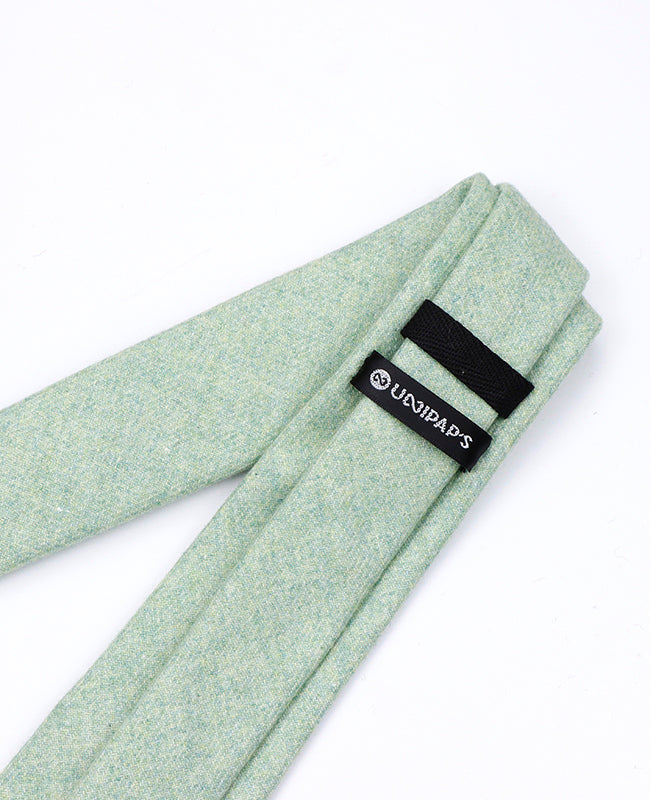 Corbata Verde n°1 Hombre en Lana | Claude - Unipap's