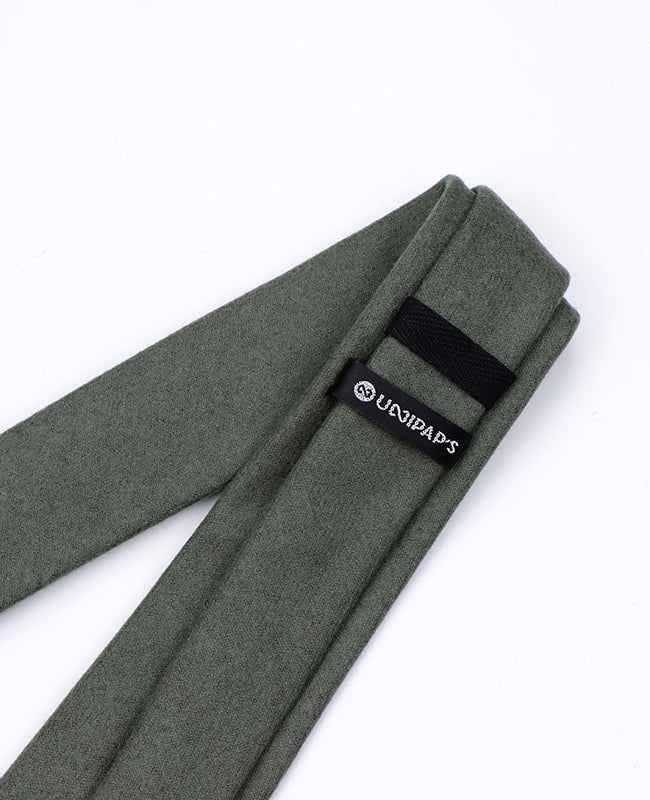 Corbata Verde n°2 Hombre en Lana | Claude - Unipap's