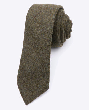 Corbata Verde n°3 Hombre en Lana | Claude - Unipap's