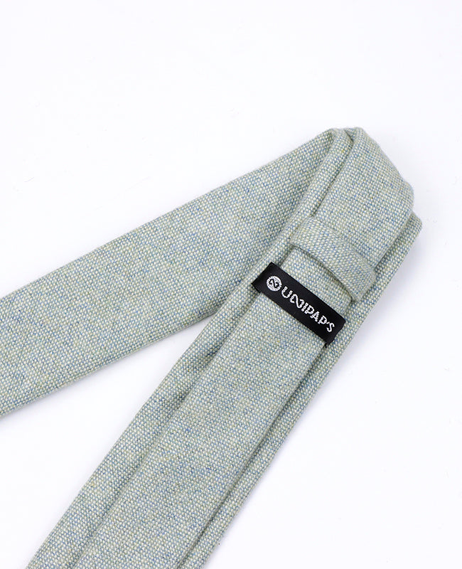 Corbata Verde n°5 Hombre en Lana | Claude - Unipap's