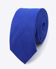Corbata Azul n°4 Hombre en Lino | Basile - Unipap's