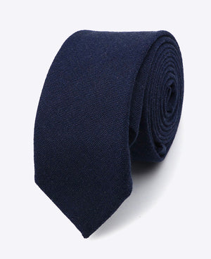 Corbata Azul n°5 Hombre en Lino | Basile - Unipap's