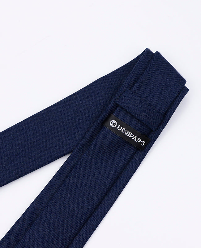Corbata Azul n°5 Hombre en Lino | Basile - Unipap's