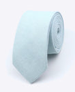 Corbata Azul n°6 Hombre en Lino | Basile - Unipap's