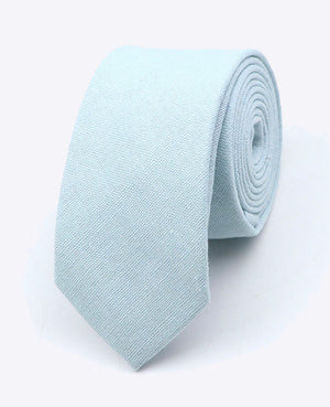 Corbata Azul n°6 Hombre en Lino | Basile - Unipap's