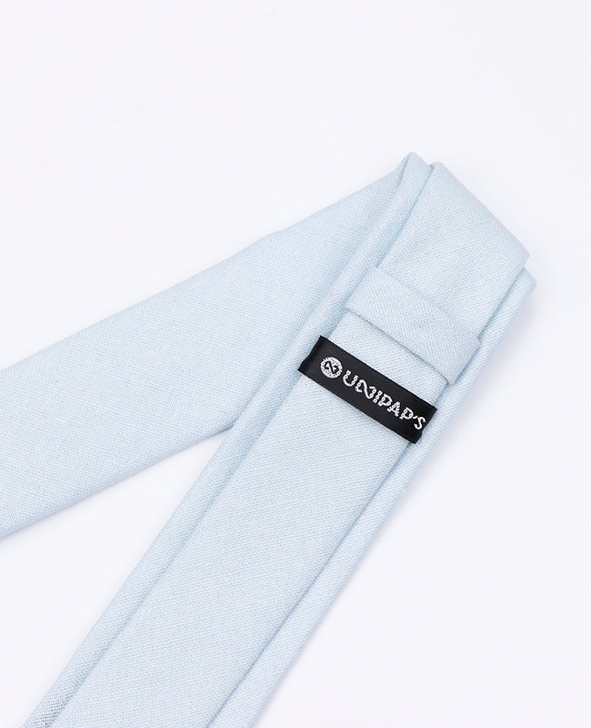 Corbata Azul n°6 Hombre en Lino | Basile - Unipap's