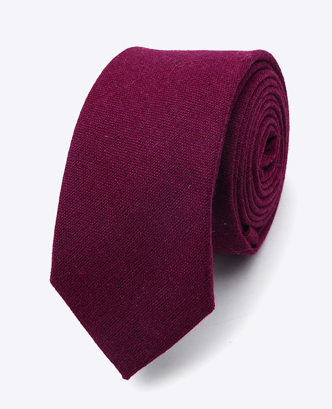 Corbata Roja n°1 Hombre en Lino | Basile - Unipap's