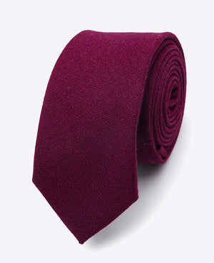 Corbata Roja n°1 Hombre en Lino | Basile - Unipap's