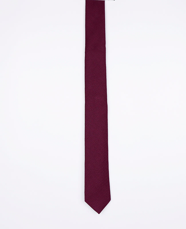 Corbata Roja n°1 Hombre en Lino | Basile - Unipap's