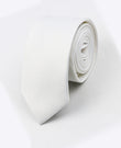 Corbata Blanco Hombre en Poliéster | Anatole - Unipap's