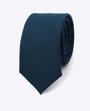 Corbata Azul n°1 Hombre en Poliéster | Octave - Unipap's