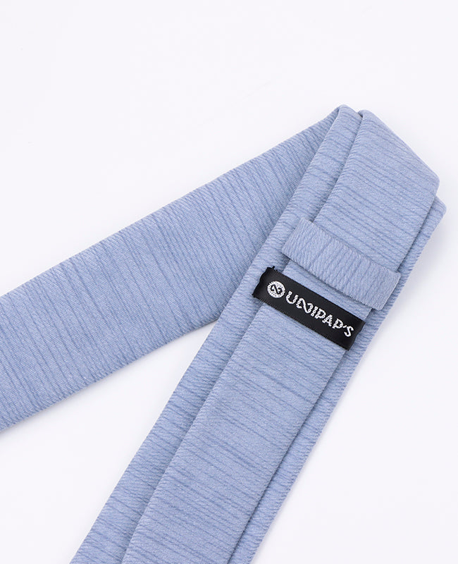 Corbata Azul n°2 Hombre en Poliéster | Augustin - Unipap's