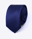 Corbata Azul n°2 Hombre en Poliéster | Lucien - Unipap's