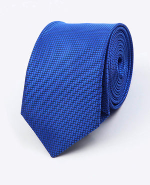 Corbata Azul n°2 Hombre en Poliéster | Martin - Unipap's