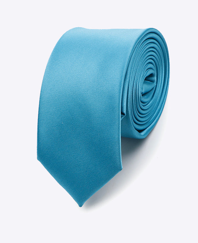 Corbata Azul n°3 Hombre en Poliéster | Jules - Unipap's