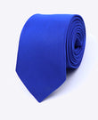 Corbata Azul n°3 Hombre en Poliéster | Lucien - Unipap's