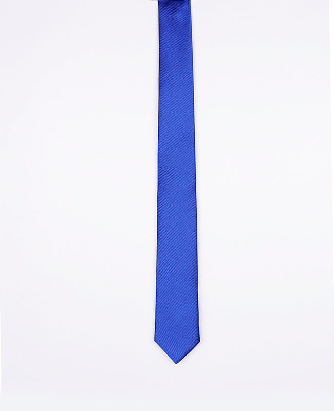 Corbata Azul n°3 Hombre en Poliéster | Lucien - Unipap's