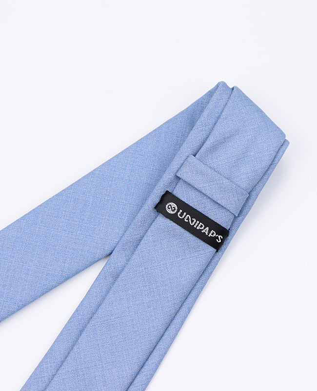 Corbata Azul n°3 Hombre en Poliéster | Octave - Unipap's