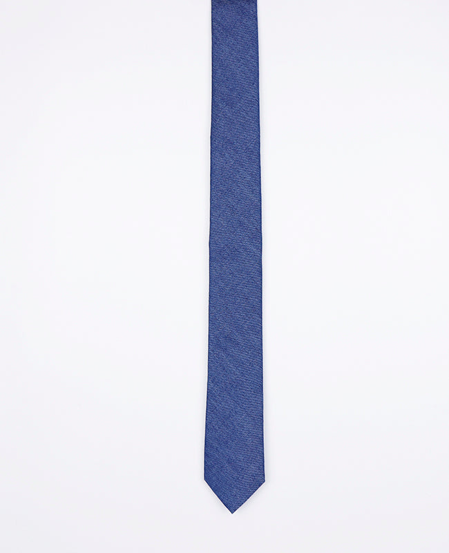 Corbata Azul n°4 Hombre en Algodón | Edgard - Unipap's