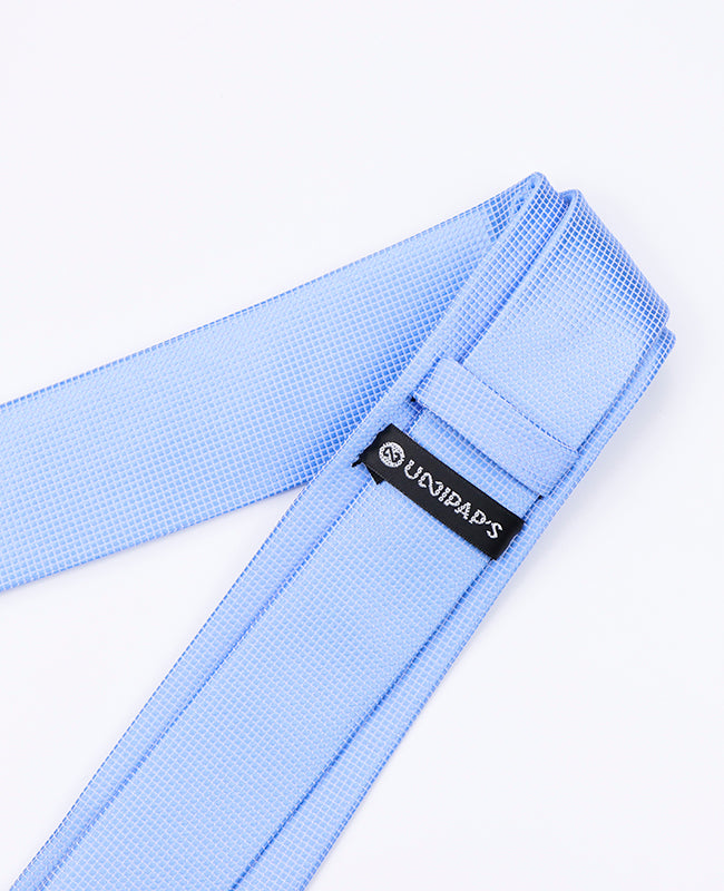 Corbata Azul n°4 Hombre en Poliéster | Martin - Unipap's