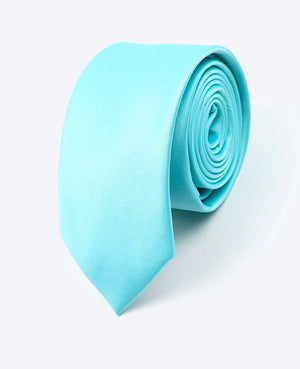 Corbata Azul n°5 Hombre en Poliéster | Anatole - Unipap's