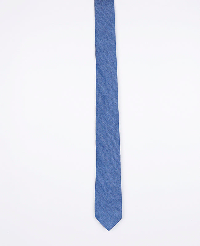 Corbata Azul n°5 Hombre en Algodón | Edgard - Unipap's