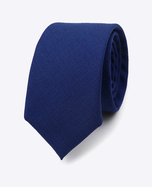 Corbata Azul n°5 Hombre en Poliéster | Octave - Unipap's