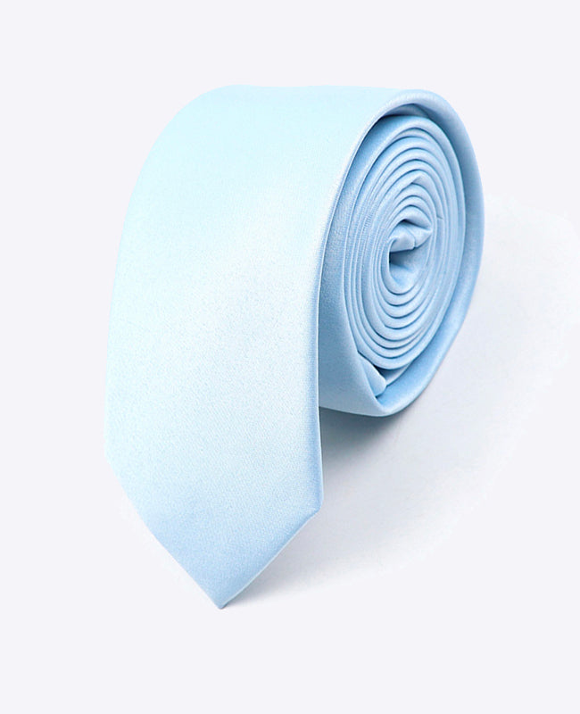 Corbata Azul n°6 Hombre en Poliéster | Anatole - Unipap's