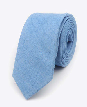Corbata Azul n°6 Hombre de Algodón | Edgard - Unipap's