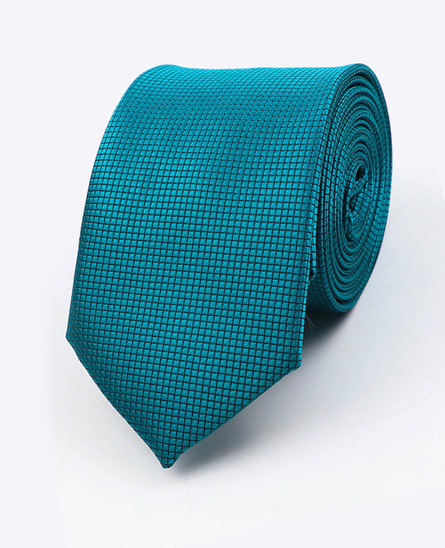 Corbata Azul n°6 Hombre en Poliéster | Martin - Unipap's