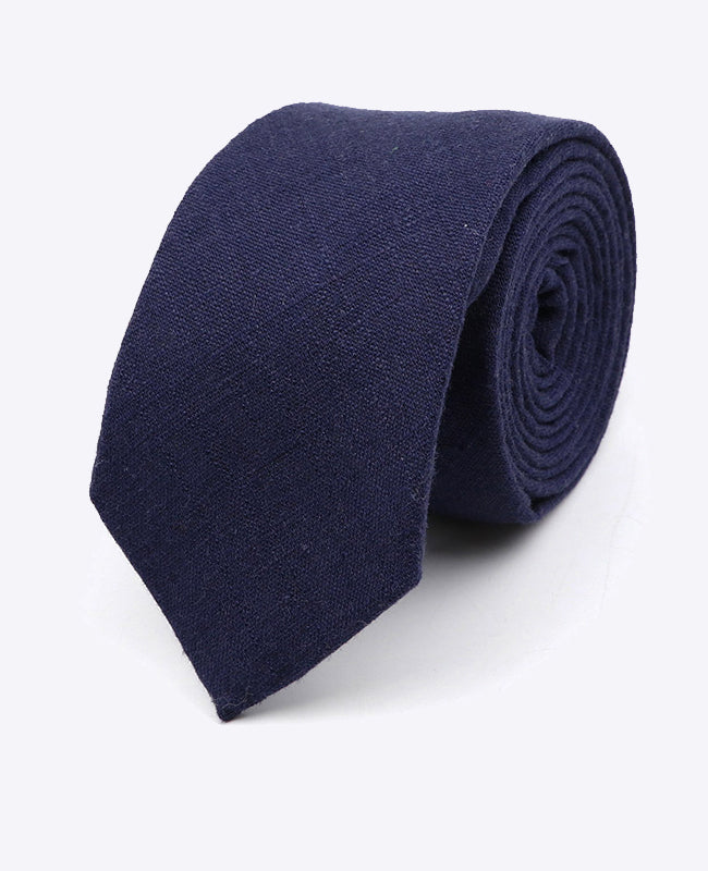 Corbata Azul n°7 Hombre en Algodón | Edgard | Unipap's