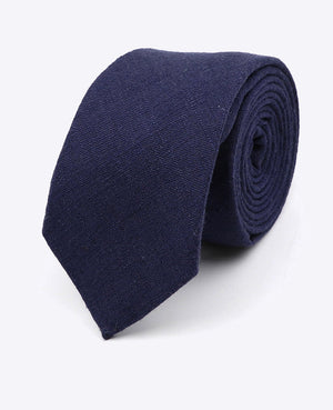 Corbata Azul n°7 Hombre en Algodón | Edgard | Unipap's