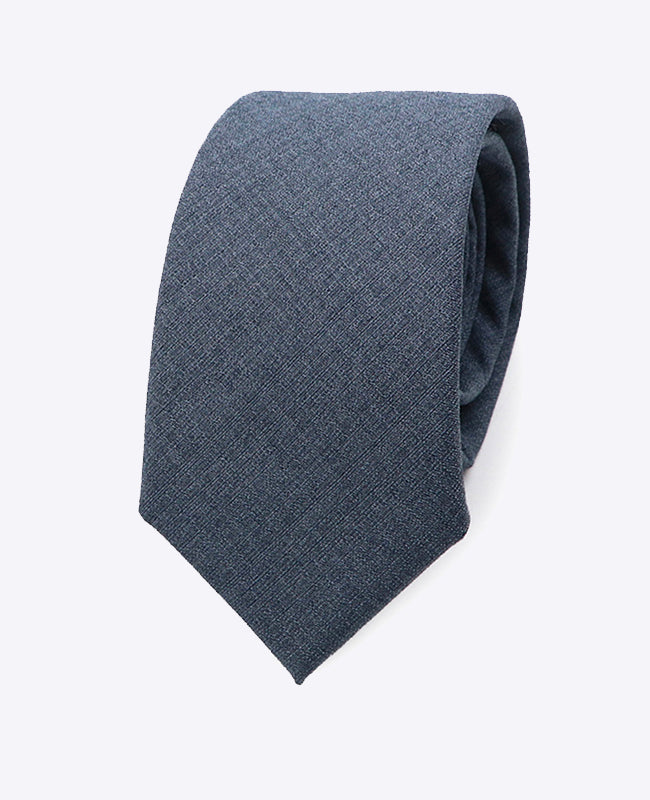 Corbata Azul n°7 Hombre en Poliéster | Octave - Unipap's