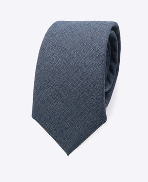Corbata Azul n°7 Hombre en Poliéster | Octave - Unipap's
