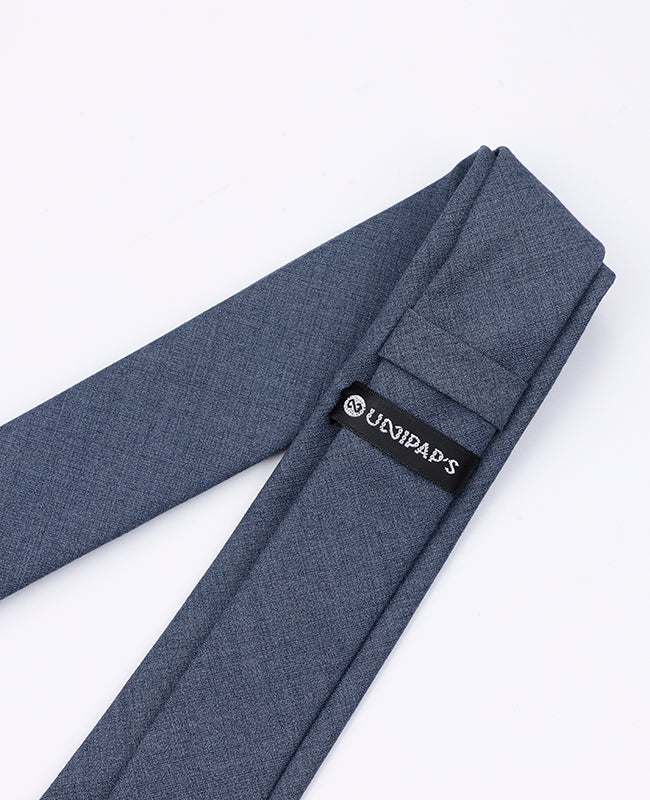 Corbata Azul n°7 Hombre en Poliéster | Octave - Unipap's