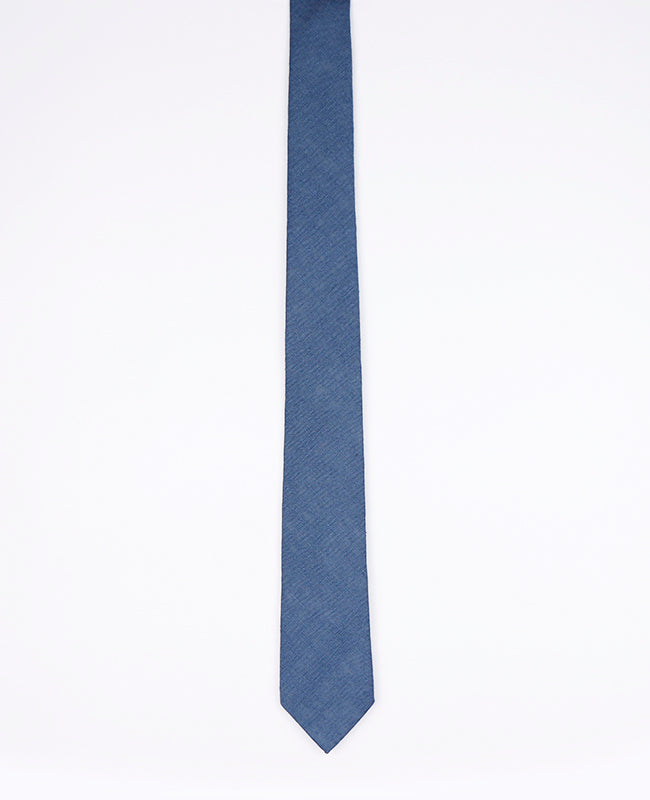 Corbata Azul n°8 Hombre en Algodón | Edgard | Unipap's
