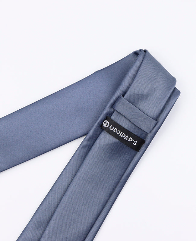Corbata Gris Hombre en Poliéster | Anatole - Unipap's