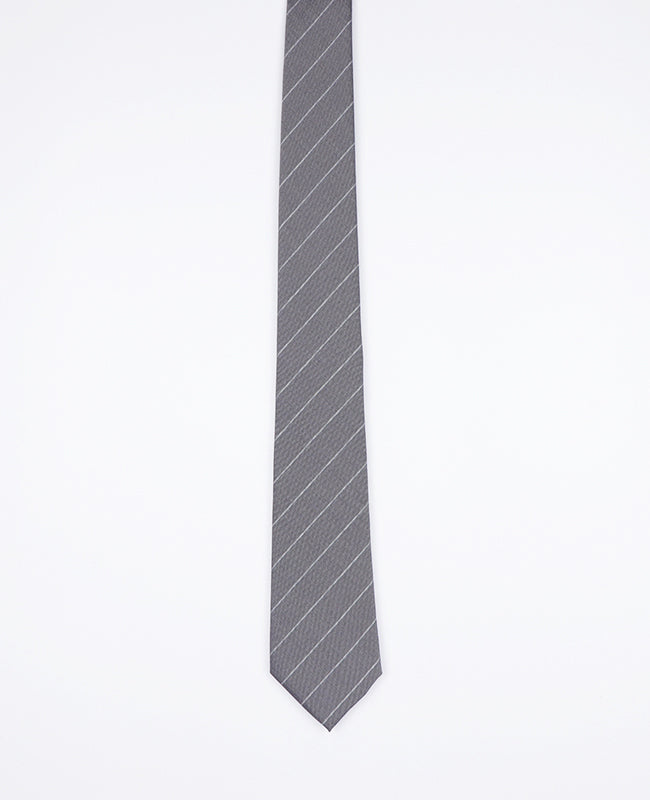 Corbata Gris n°1 Hombre en Poliéster | Gaston - Unipap's