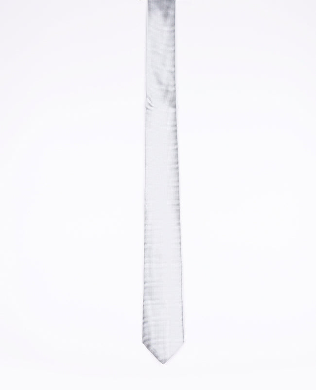 Corbata Gris n°1 Hombre en Poliéster | Martin - Unipap's