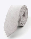 Corbata Gris n°2 Hombre en Algodón | Edgard - Unipap's