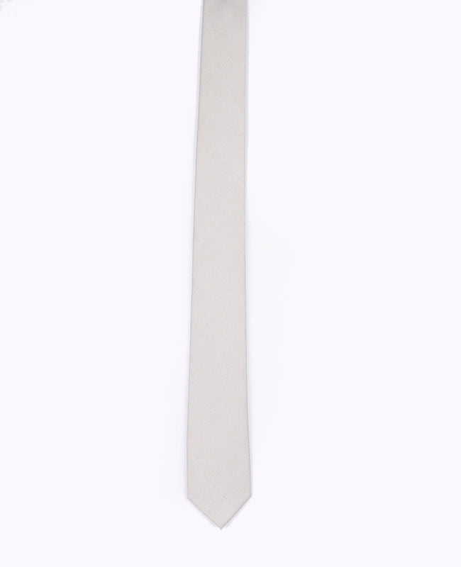 Corbata Gris n°2 Hombre en Poliéster | Octave - Unipap's