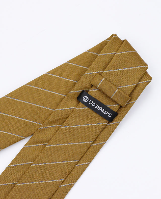 Corbata Amarillo Hombre en Poliéster | Gaston - Unipap's