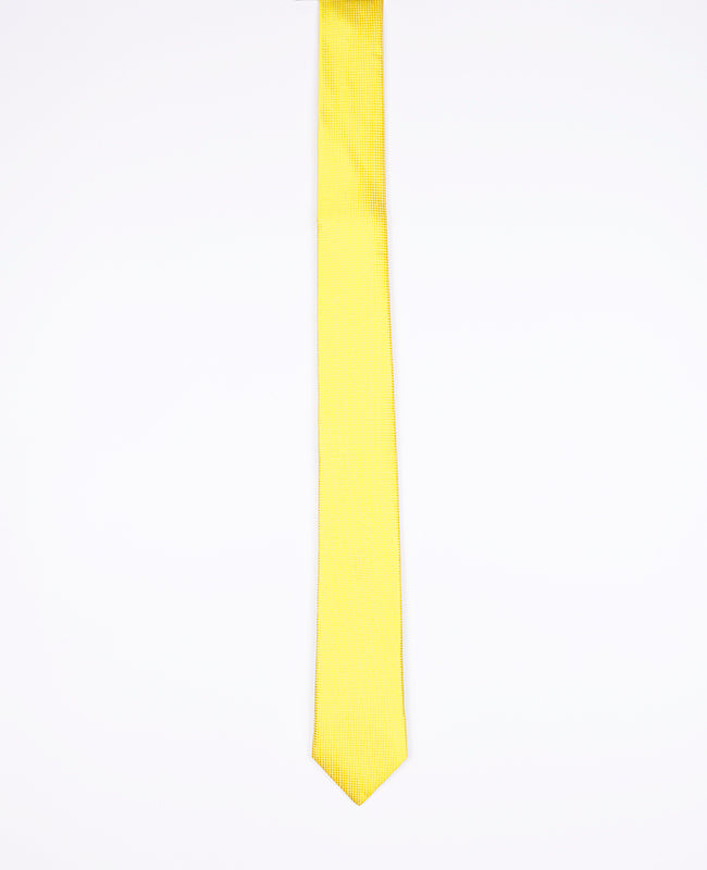 Corbata Amarillo Hombre en Poliéster | Martin - Unipap's