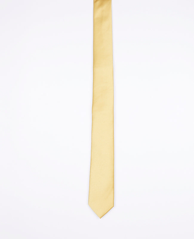 Corbata Amarillo n°2 Hombre en Poliéster | Anatole - Unipap's