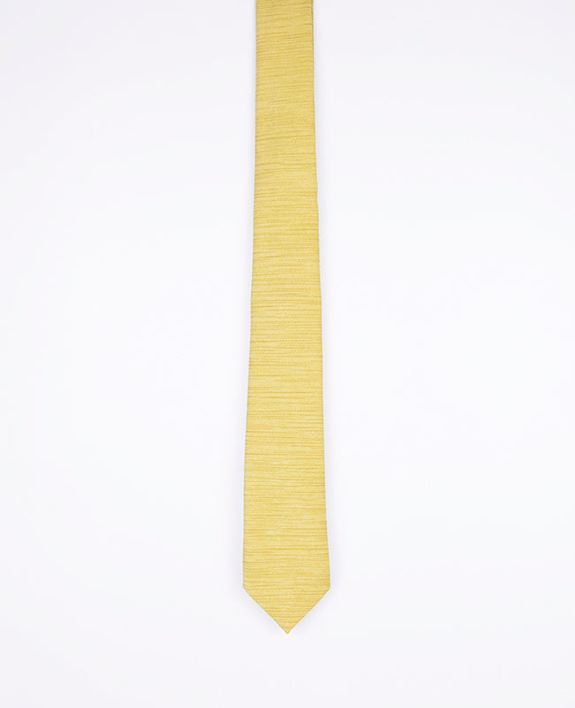 Corbata Amarillo n°1 Hombre en Poliéster | Augustin - Unipap's