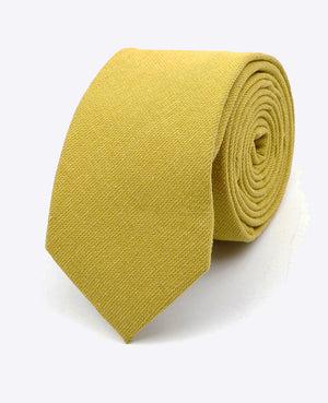 Corbata Amarillo Hombre en Algodón | Edgard | Unipap's